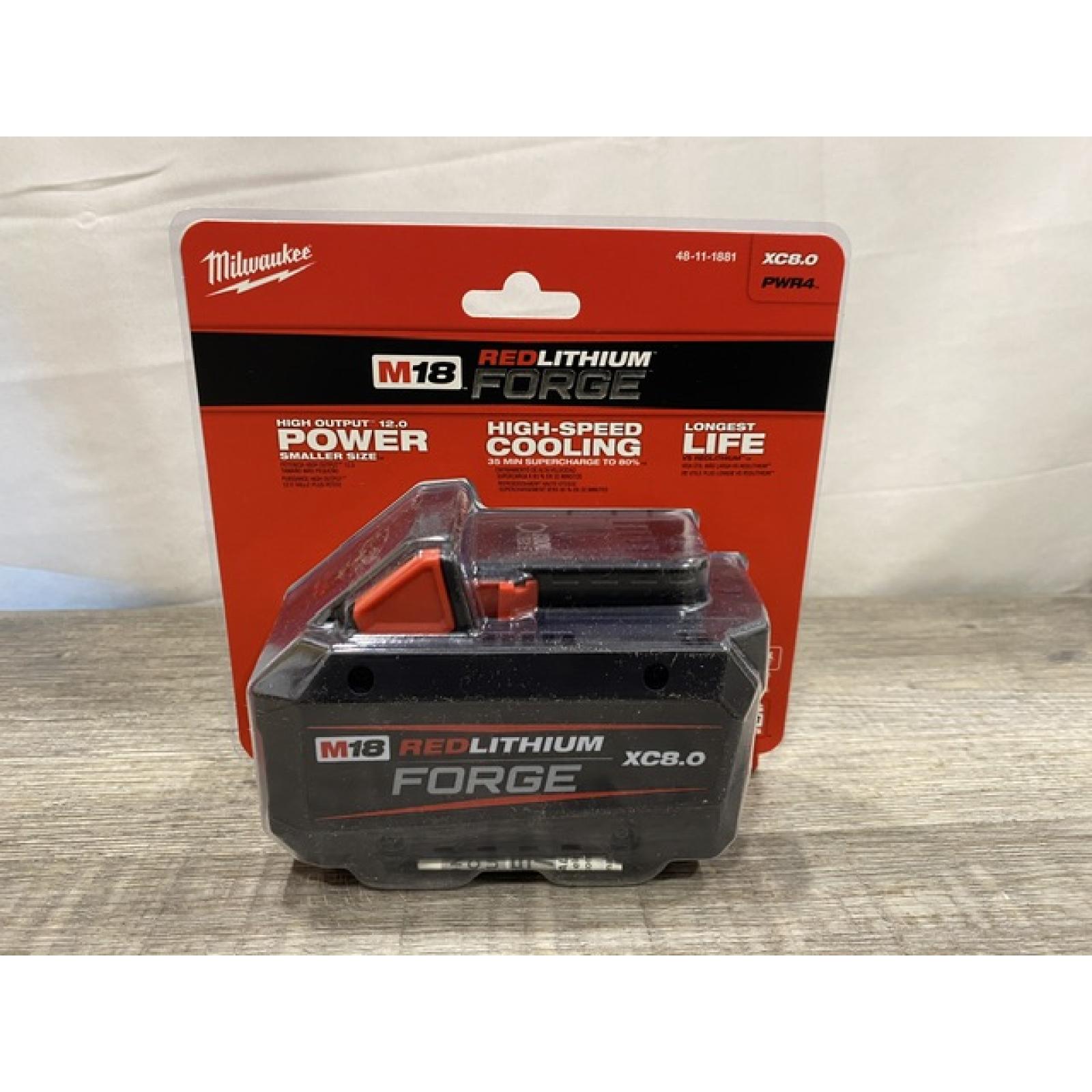 NEW - Milwaukee 18V Lithium-Ion REDLITHIUM FORGE XC 8.0 Ah Battery Pack