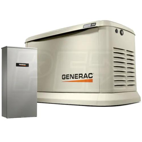 Phoenix Location NEW Generac Guardian® 26kW Standby Generator System (200A Service Disc. + AC Shedding) w/ Wi-Fi Model: 7291