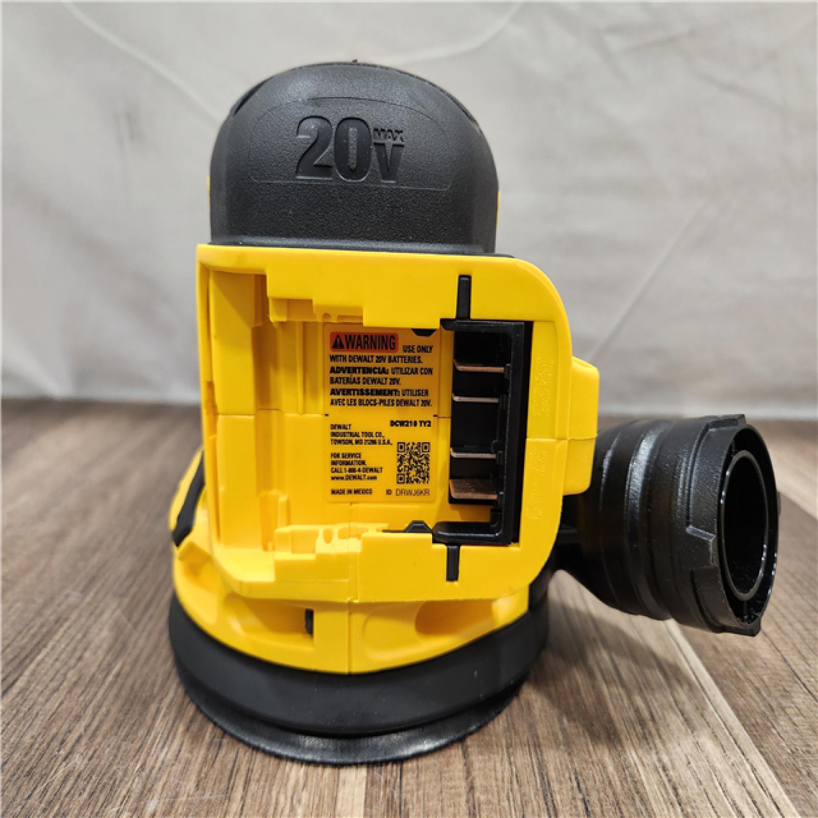 AS-IS- DEWALT 20V MAX XR Cordless Brushless 5 in. Random Orbital Sander (Tool Only)