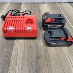 AS-IS Milwaukee M18 18-Volt Lithium-Ion Brushless Cordless Combo Kit (4-Tool) with 2-Batteries, 1-Charger and Tool Bag