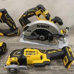 LIKE NEW - DEWALT 20V Lithium-Ion Cordless 5-Tool Combo Kit