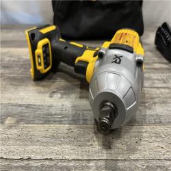 AS-IS DEWALT 20V MAX Lithium-Ion Cordless 1/2 in. Impact Wrench Kit