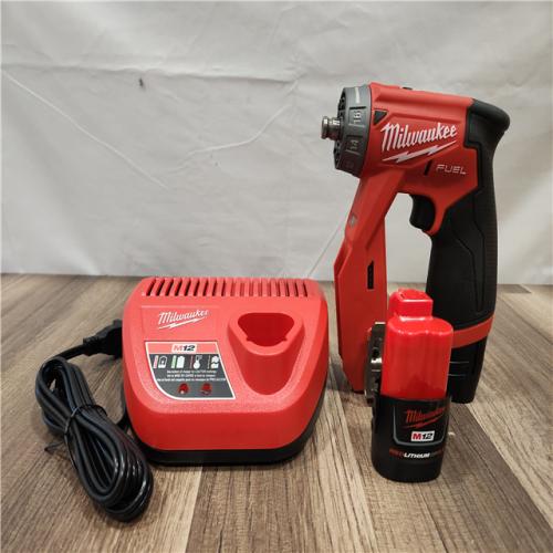 AS-IS- Milwaukee12V Fuel 4-in-1 Installation Drill/Driver Cordless Lithium-Ion