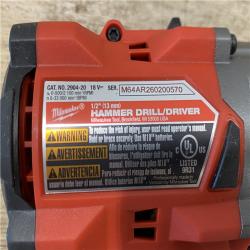AS-IS Milwaukee FUEL 18V Lithium-Ion Brushless Cordless 1/2 in. Hammer Drill/Driver (Tool-Only)