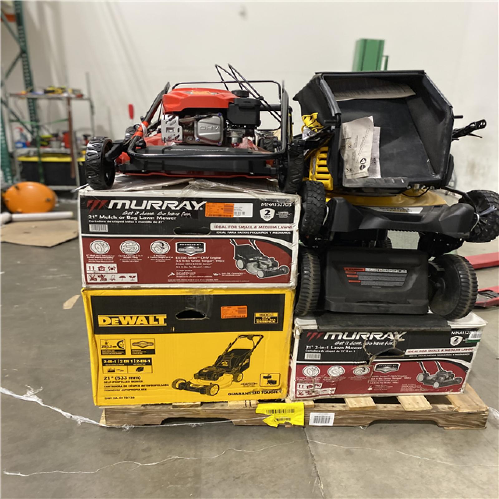 Dallas Location - As-Is Lawn Mower Pallet