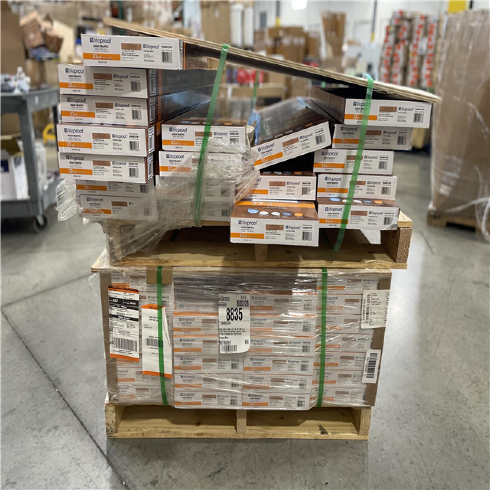 DALLAS LOCATION - Lifeproof Trail Oak 22 MIL x 8.7 in. W x 48 in. L Click Lock Waterproof Luxury Vinyl Plank Flooring (20.1 sqft/case) PALLET-(44 CASES)