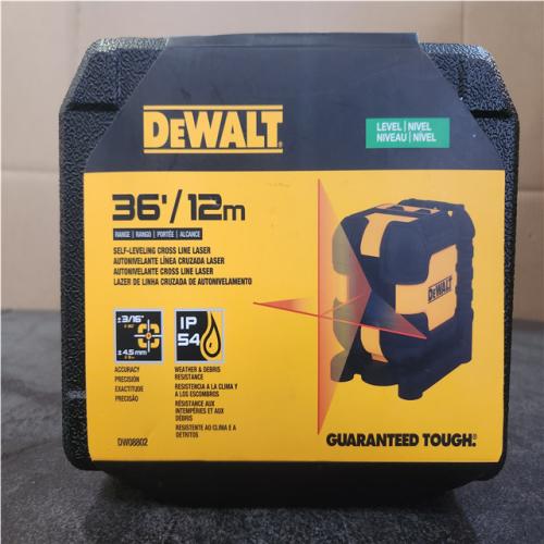Phoenix NEW DEWALT 40 ft. Red Self-Leveling Cross Line Laser Level with Case