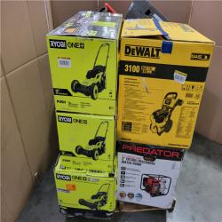 CALIFORNIA AS-IS OUTDOOR POWER EQUIPMENT