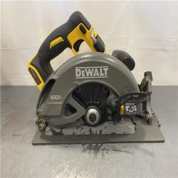 AS-IS - DeWALT FLEXVOLT 60V MAX Cordless Brushless 7-1/4 in. Circular Saw with Brake
