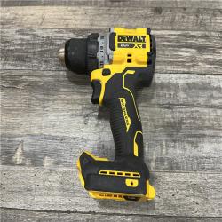 AS-IS DEWALT 20V XR Lithium-Ion Cordless Brushless 1/2 in. Drill/Driver Kit