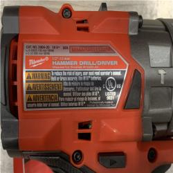 AS-IS Milwaukee FUEL 18V Lithium-Ion Brushless Cordless Hammer Drill and Impact Driver Combo Kit