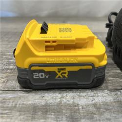 AS-IS DEWALT 20V MAX XR POWERSTACK Lithium-Ion Battery Starter Kit with 1.7Ah Battery and Charger