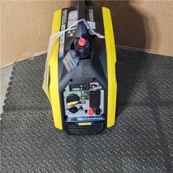 HOUSTON LOCATION - AS-IS CHAMPION 2500/1850-Watt Recoil Start Gasoline/Propane Powered Dual Fuel Inverter Generator with Quiet Technology and CO Shield