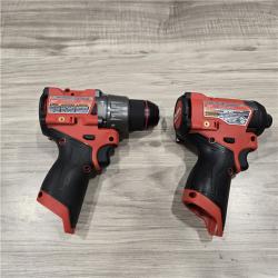 LIKE NEW! - Milwaukee 3497-22 12V Brushless Hammer Drill and Impact Driver Combo Kit