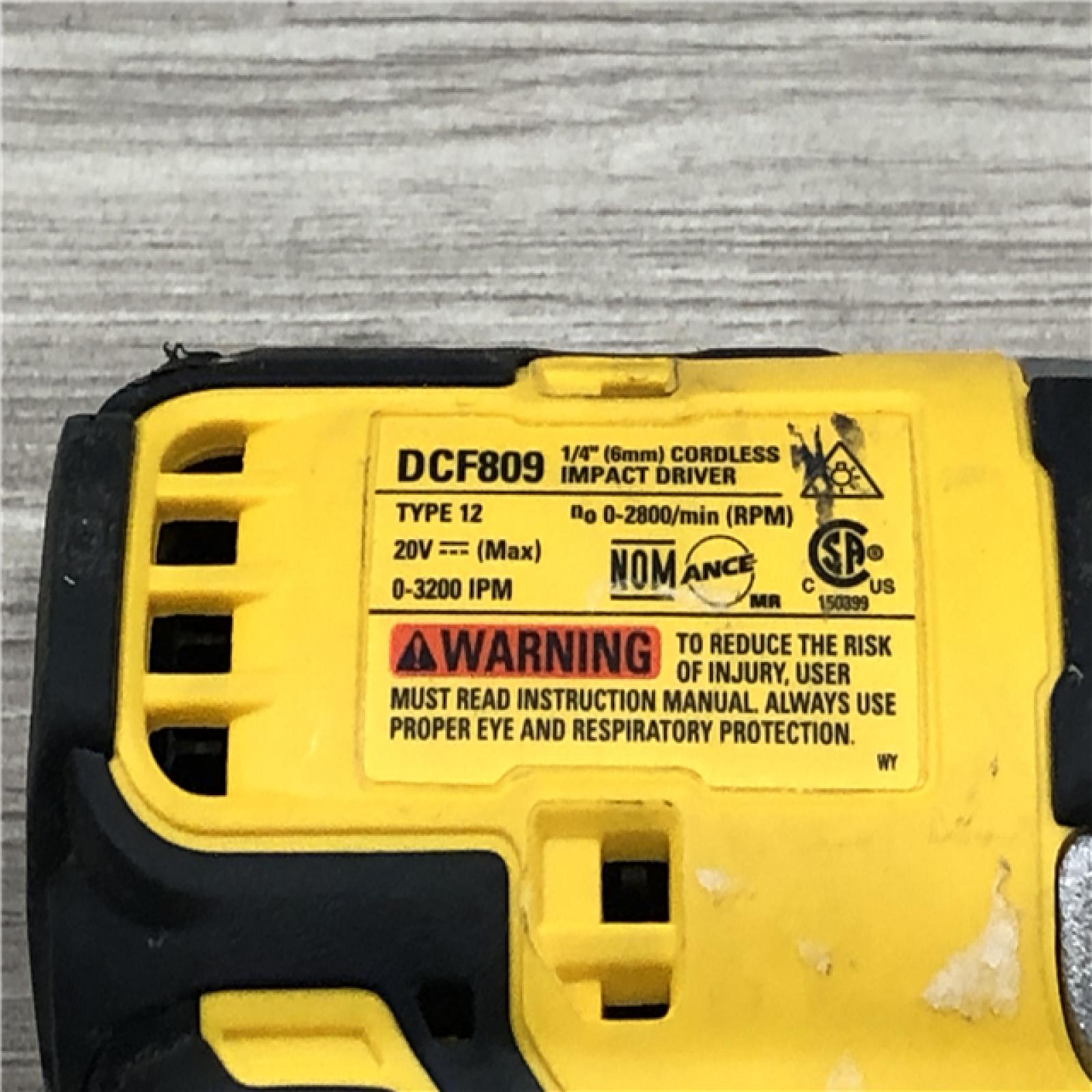 AS-IS DEWALT Cordless Compact Impact Driver (Tool-Only)