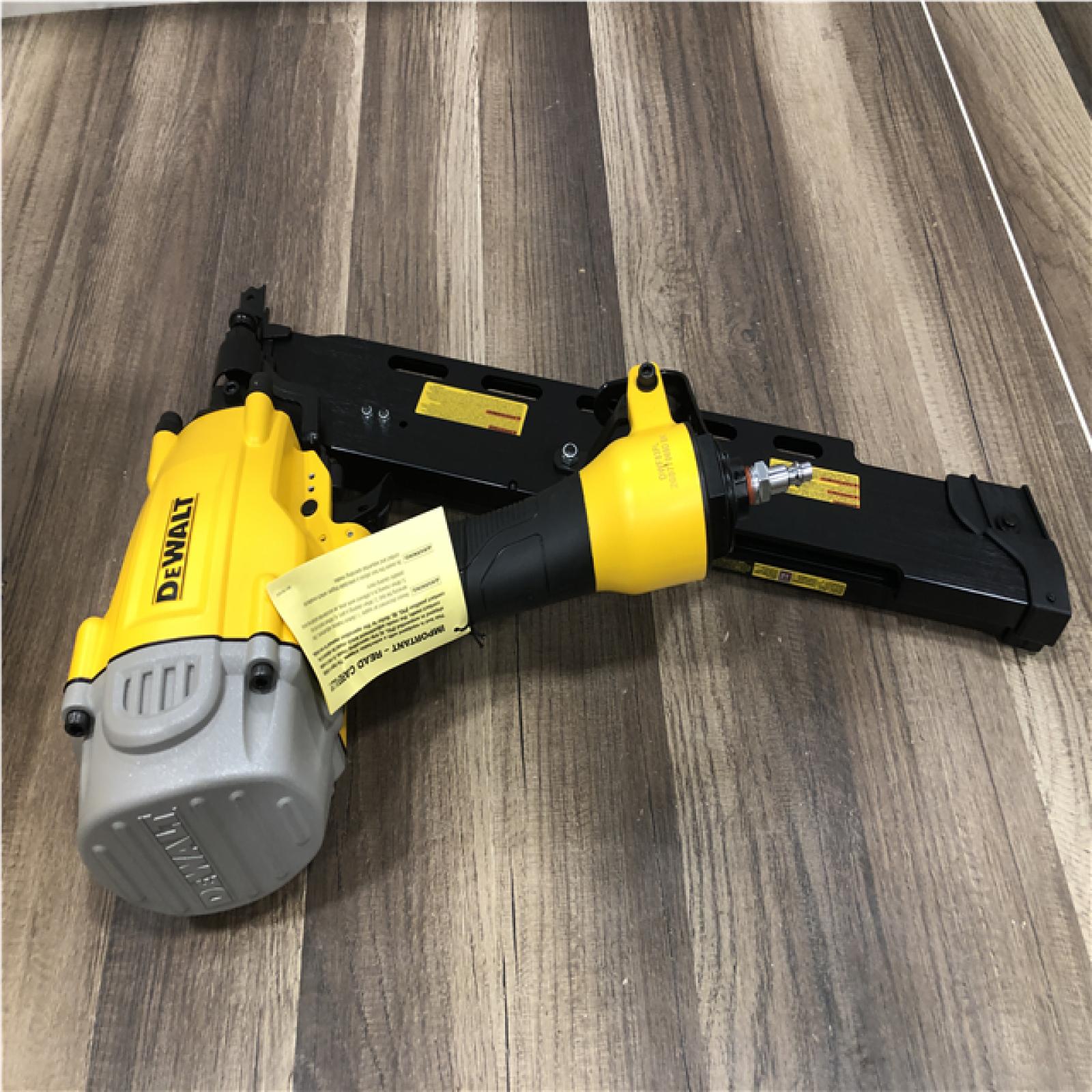 AS-IS DEWALT Pneumatic 21-Degree Collated Corded Framing Nailer