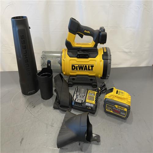 AS-IS - DEWALT FLEXVOLT 60V MAX 160 MPH 760 CFM Brushless Cordless Axial Blower Kit