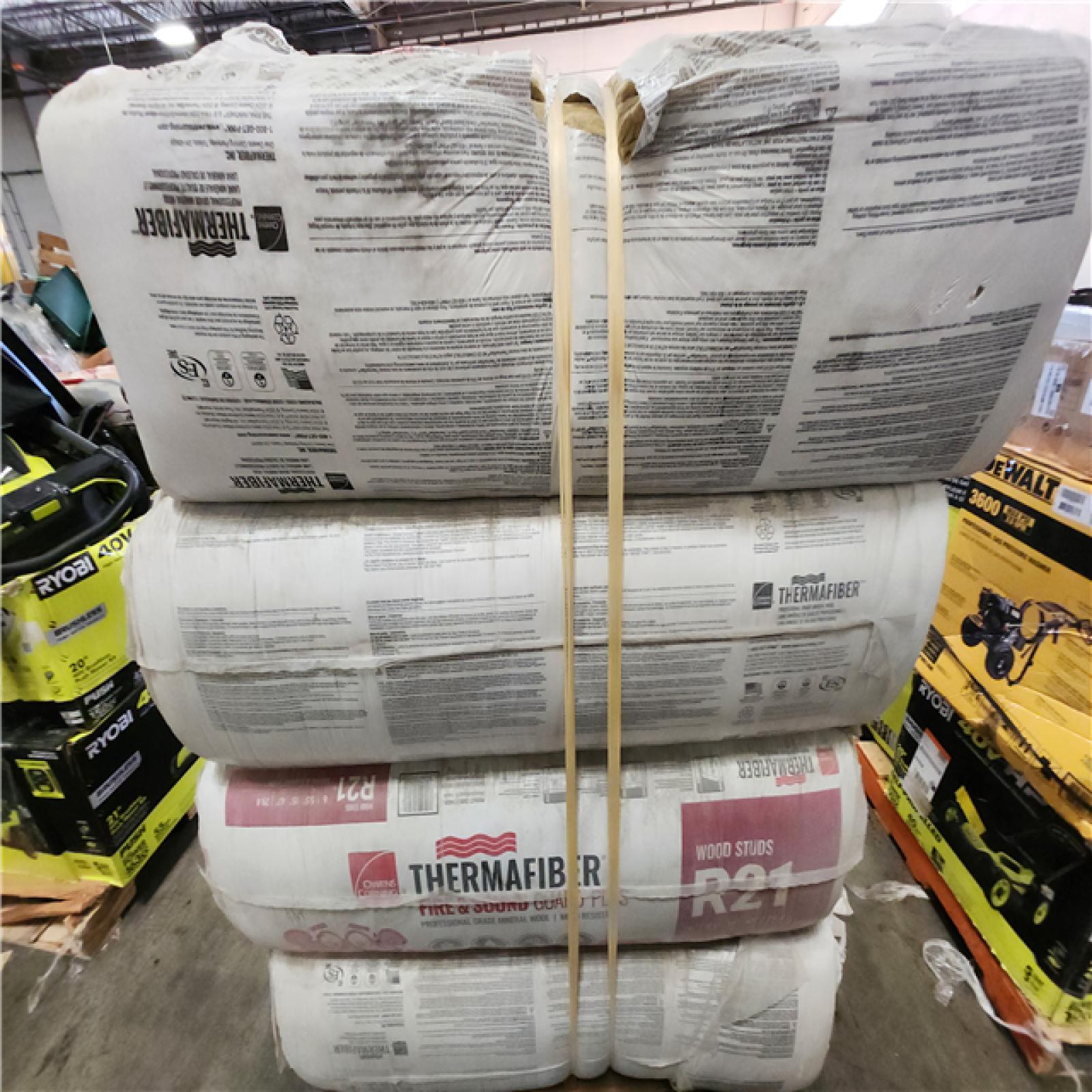 Phoenix Owens Corning 23 in. x 47 in. R-30 Thermafiber Fire and Sound Guard Plus Mineral Wool Insulation Batt (15-Bags)