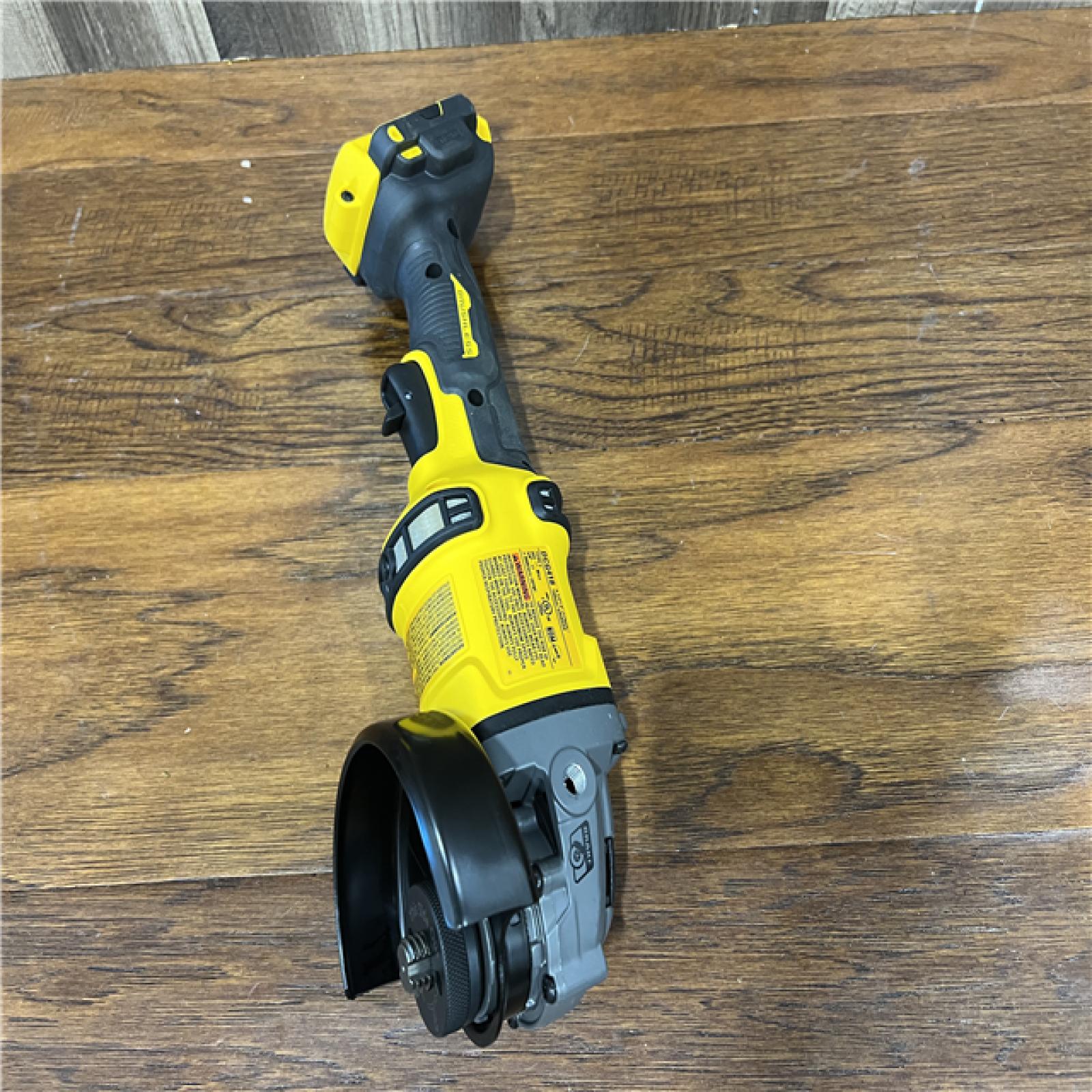 AS-IS DEWALT FLEXVOLT 60V MAX Cordless Brushless 4.5 in. to 6 in. Small Angle Grinder with Kickback Brake (Tool Only)