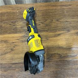 AS-IS DEWALT FLEXVOLT 60V MAX Cordless Brushless 4.5 in. to 6 in. Small Angle Grinder with Kickback Brake (Tool Only)