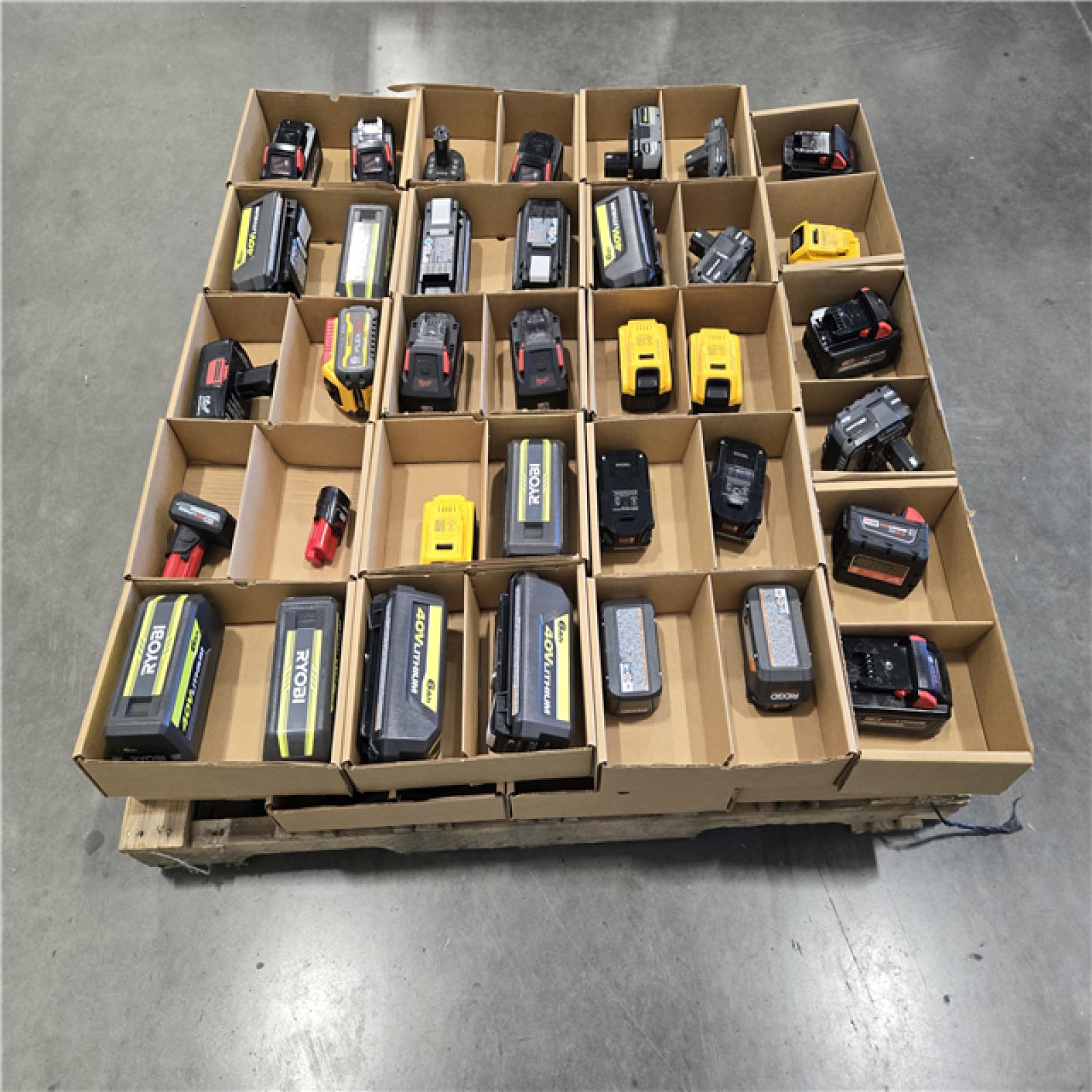 DALLAS LOCATION- AS-IS BATTERY PALLET