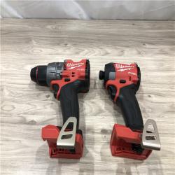 AS-IS MILWAUKEE FUEL 18V Lithium-Ion Cordless Hammer Drill and Impact Driver Combo Kit