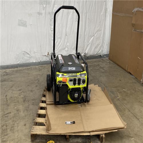 Houston Location - AS-IS Ryobi Easy Start 6,500 Running Watts 8,125 Starting Watts Generator