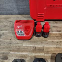 HOUSTON LOCATION - AS-IS MILWAUKEE 12-Volt Lithium-Ion Force Logic Cordless Press Tool Kit