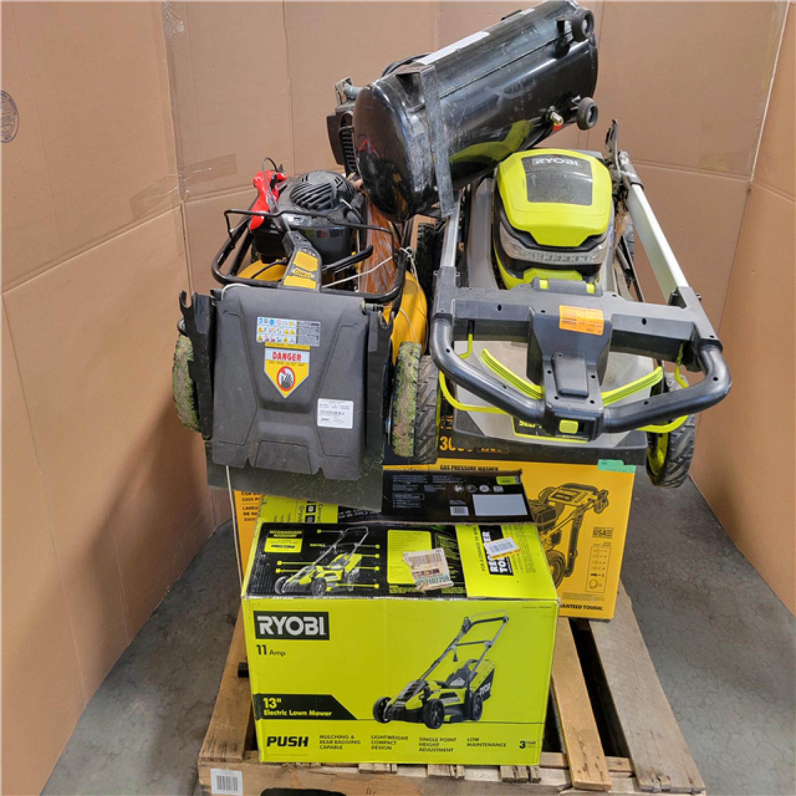 CALIFORNIA AS-IS OUTDOOR POWER EQUIPMENT