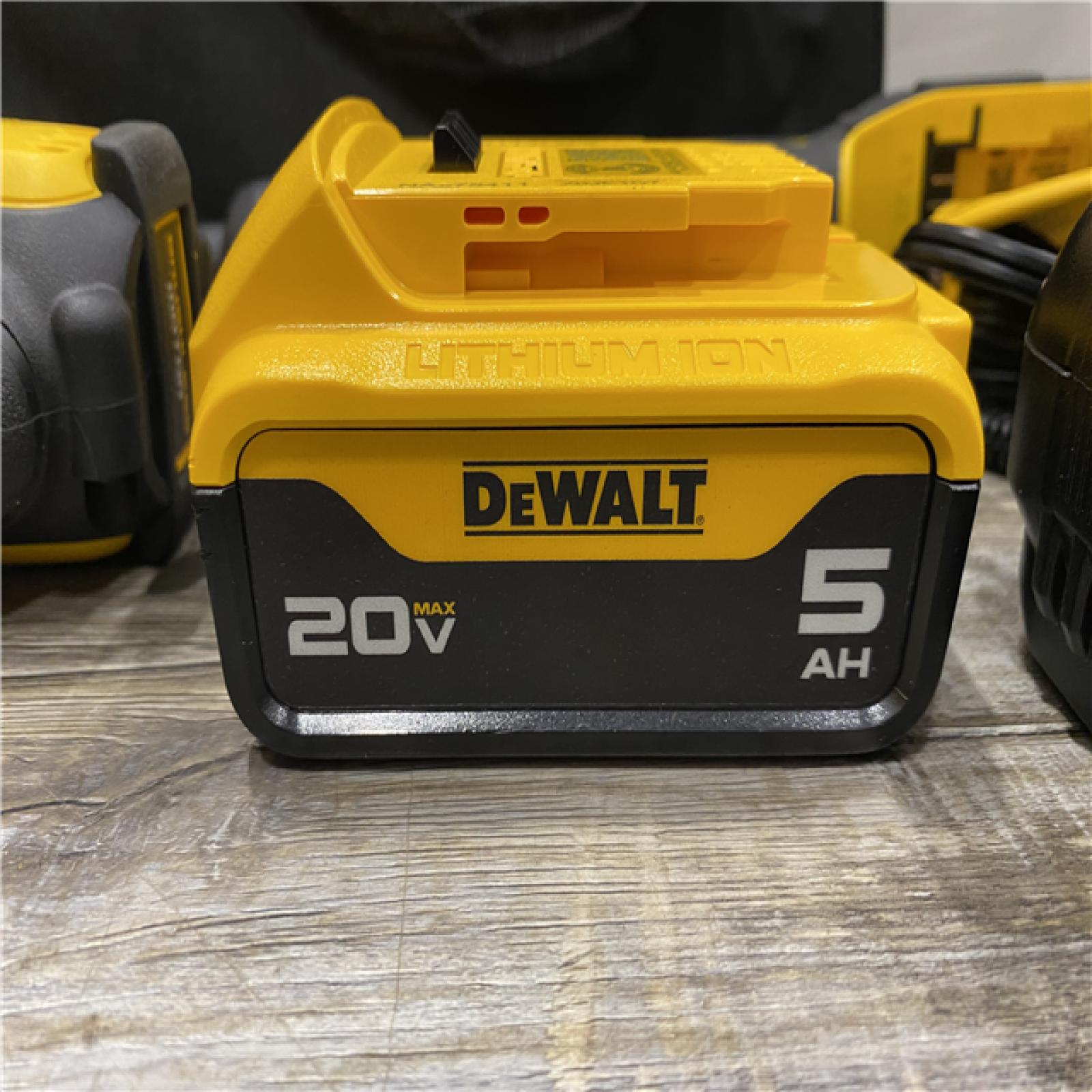 AS-IS DEWALT 20V Lithium-Ion Cordless 2-Tool Combo Kit