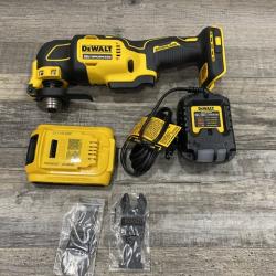 AS-IS DEWALT ATOMIC 20V MAX Cordless Brushless Oscillating Multi Tool Kit