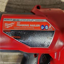 HOUSTON LOCATION - AS-IS M18 FUEL 3-1/2 in. 18-Volt 30-Degree Lithium-Ion Brushless Cordless Framing Nailer (Tool-Only)
