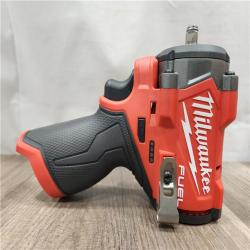 AS-IS- Milwaukee M12 FUEL M12 3/8 in. Cordless Brushless High Torque Impact Wrench (Tool-Only)