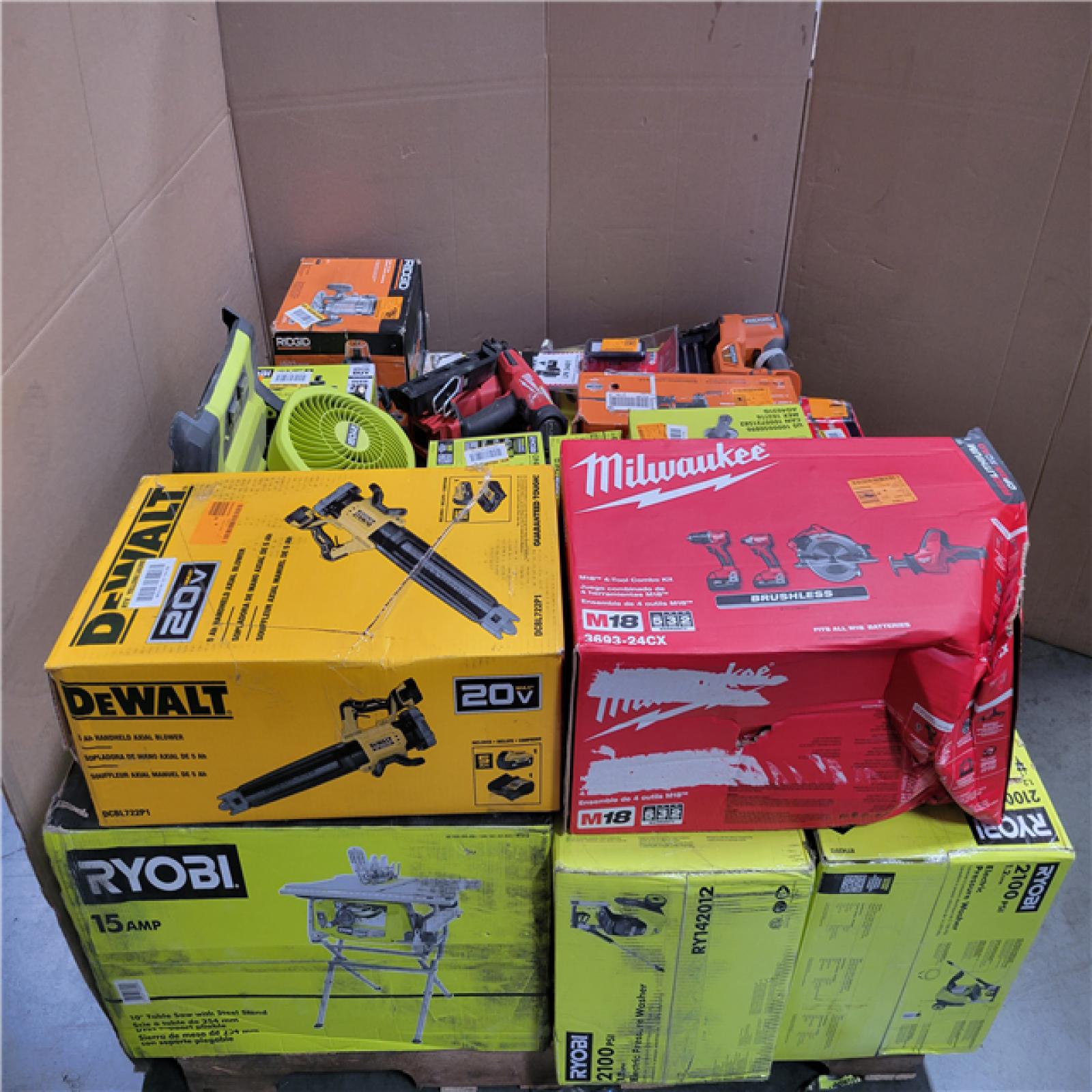 CALIFORNIA AS-IS TOOL PALLET
