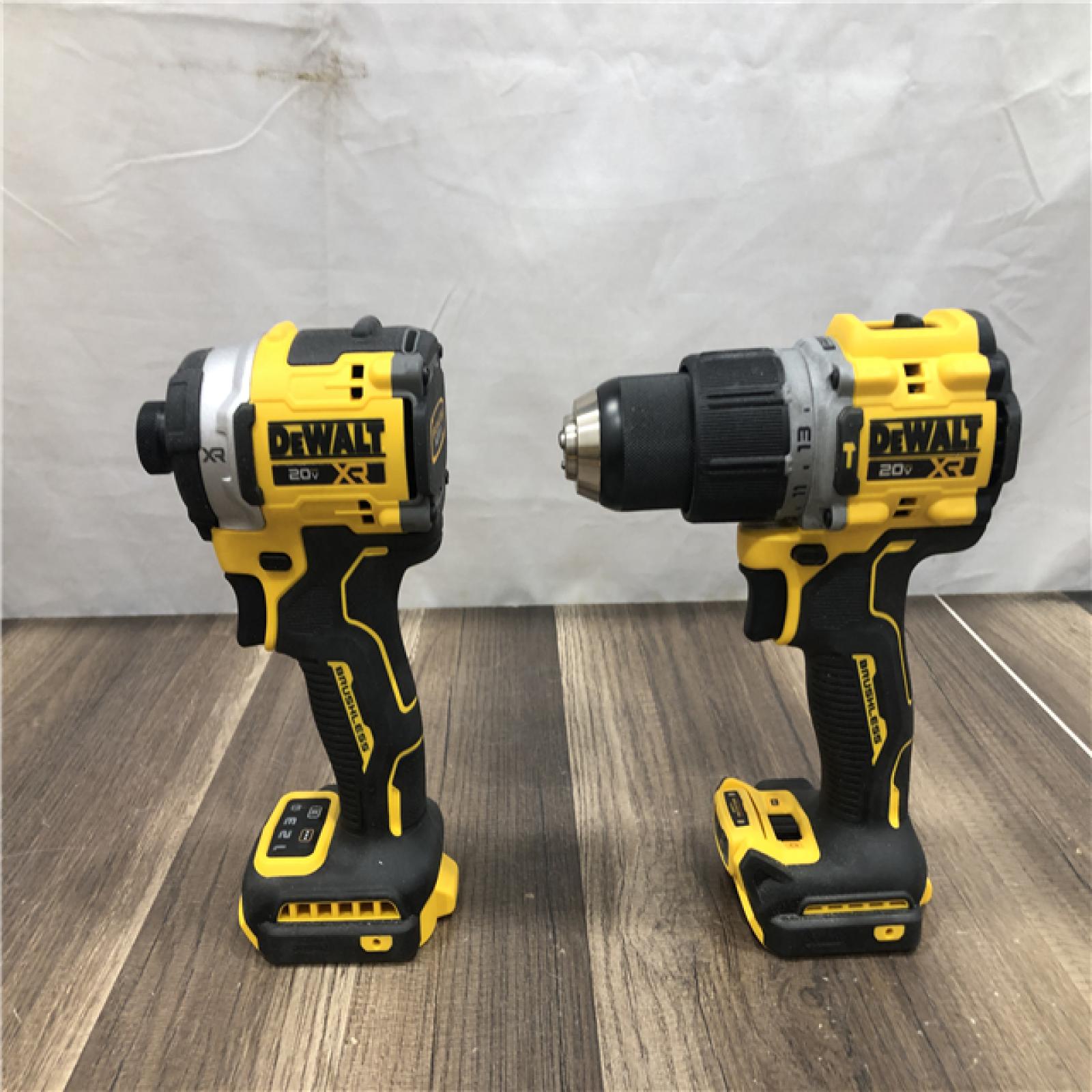 AS-IS DEWALT 20V XR Lithium-Ion Cordless 2-Tool Combo Kit