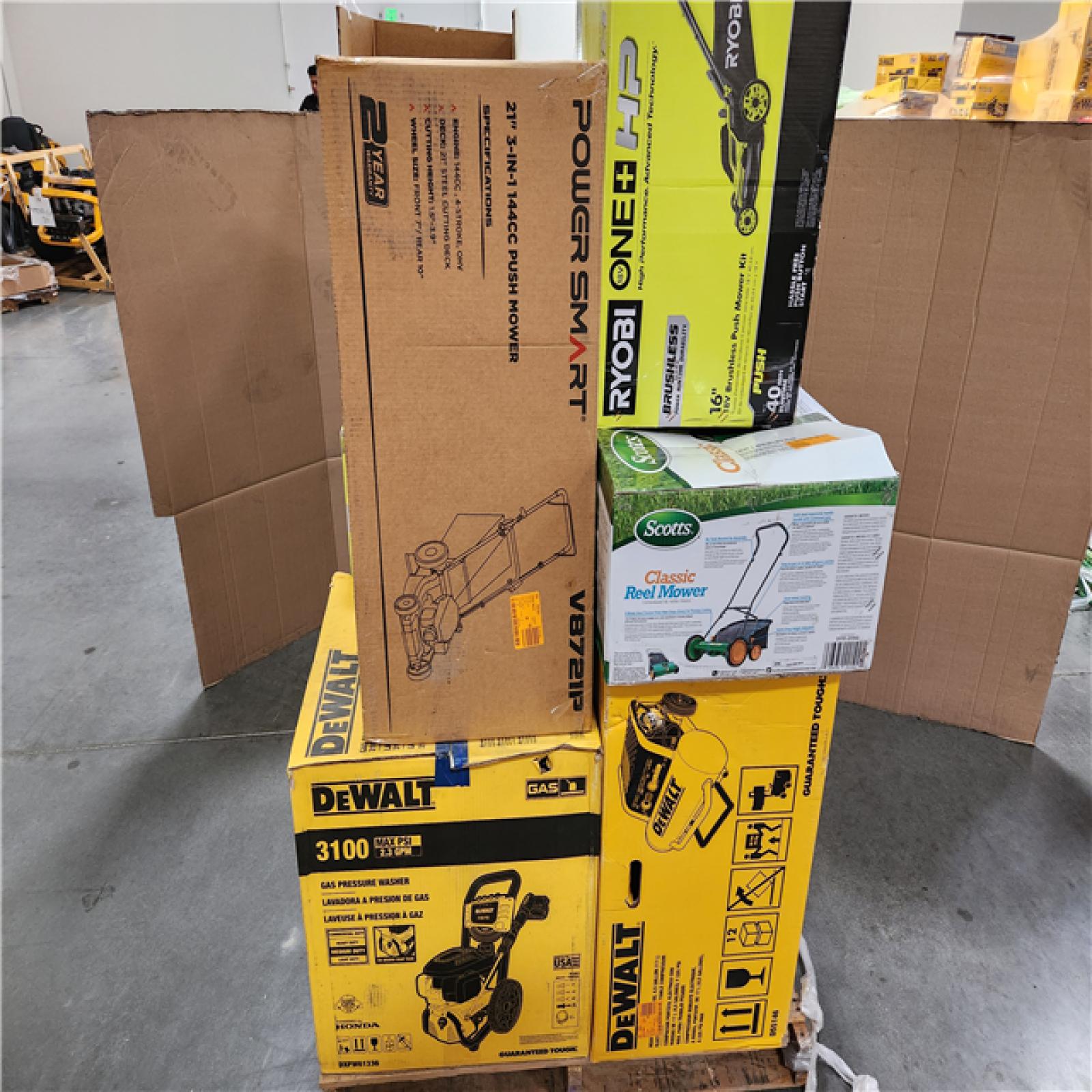 CALIFORNIA AS-IS OUTDOOR POWER EQUIPMENT