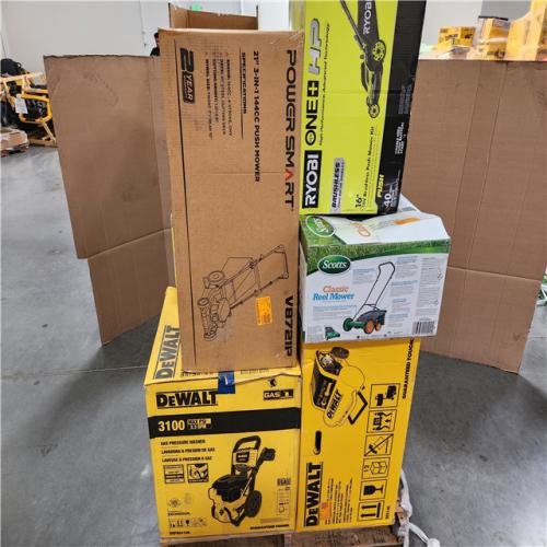 CALIFORNIA AS-IS OUTDOOR POWER EQUIPMENT