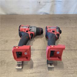 AS-IS Milwaukee FUEL 18V Cordless Hammer Drill and Impact Driver Combo Kit
