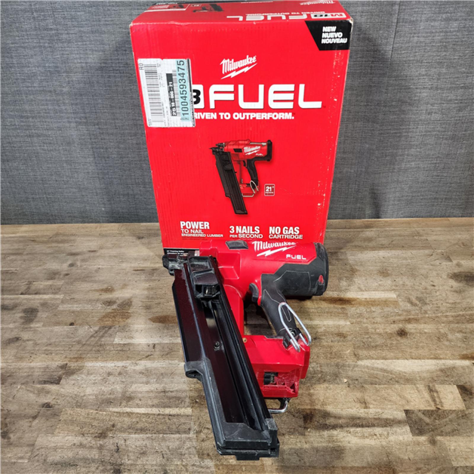 HOUSTON LOCATION - AS-IS Milwaukee 2744-20 M18 FUEL 3-1/2 in. 18V 21-Degree Lithium-Ion Brushless Cordless Framing Nailer (Tool-Only)