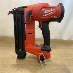 AS-IS Milwaukee FUEL 18-Volt Lithium-Ion Brushless Cordless Gen II 18-Gauge Brad Nailer (Tool-Only)
