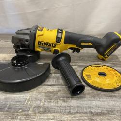 AS-IS DEWALT 60V MAX Cordless Brushless 4.5 in. to 6 in. Small Angle Grinder with Kickback Brake (Tool Only)