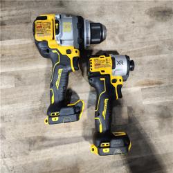 HOUSTON LOCATION - AS-IS (APPEARS LIKE NEW) DeWalt 20V MAX XR Cordless Brushless 2 Tool Hammer Drill and Impact Driver Kit