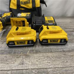 AS-IS DEWALT ATOMIC 20-Volt MAX Lithium-Ion Cordless Combo Kit
