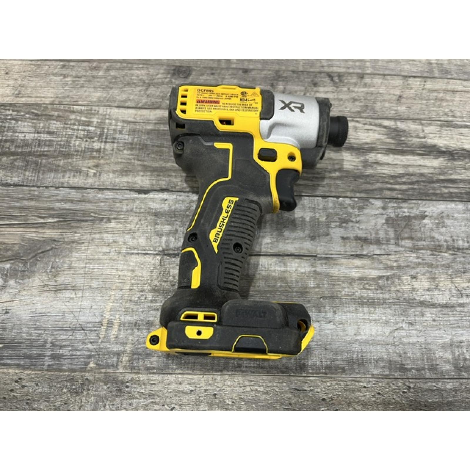 AS-IS DEWALT 20-Volt Maximum XR Cordless Brushless 1/4 in. 3-Speed Impact Driver (Tool-Only)