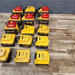 HOUSTON LOCATION - AS - IS DEWALT BATTERY PACK QTY - 15