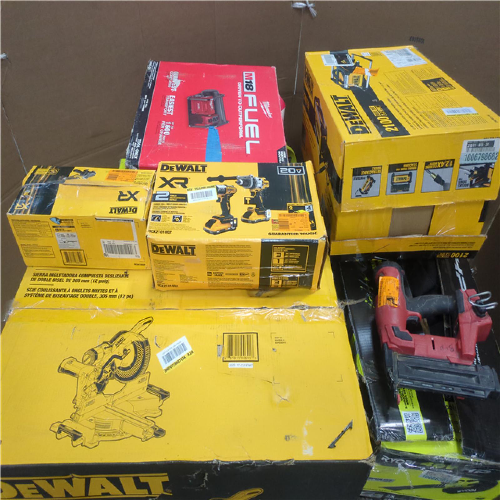 CALIFORNIA AS-IS TOOL PALLET