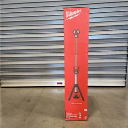 NEW- M18 18-Volt Lithium-Ion Cordless 6 000 Lumens Rocket Dual Power Tower Light with Charger (Tool-Only)