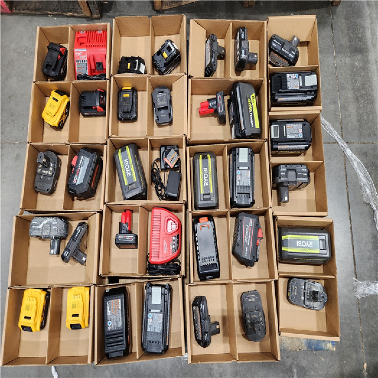 DALLAS LOCATION- AS-IS BATTERY PALLET