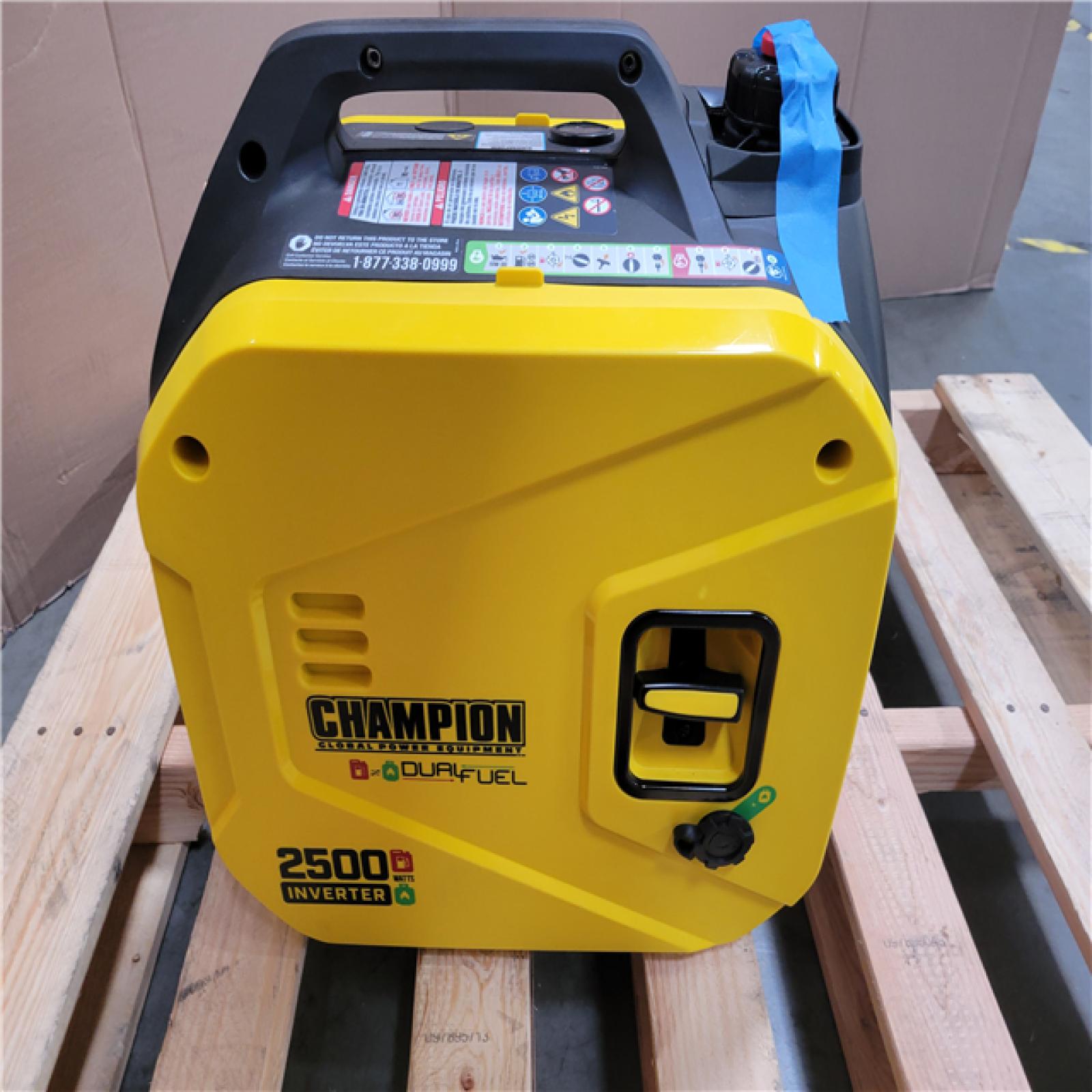 CALIFORNIA AS-IS CHAMPION PORTABLE GENERATOR