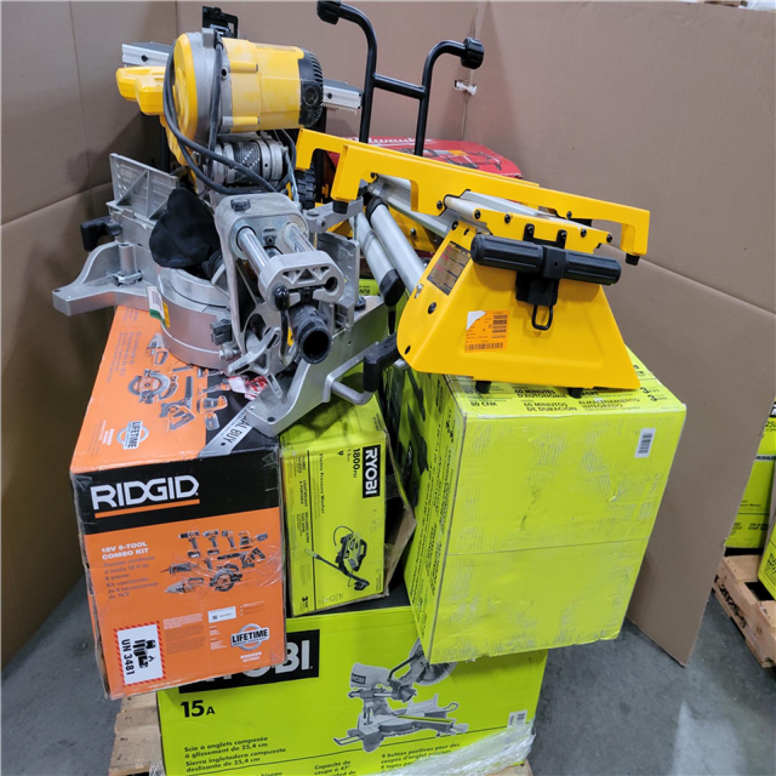 CALIFORNIA AS-IS TOOL PALLET